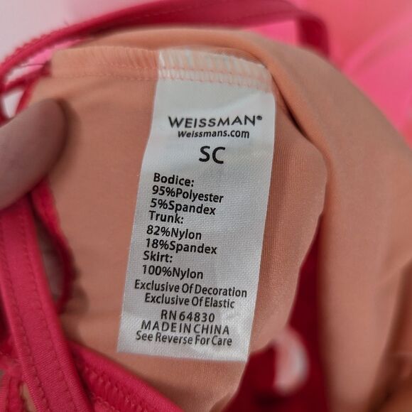 Weissman Showtime 12473 At The Zoo Sequin Stripe Tonal Layered Tutu Dress SC - Picture 7 of 9